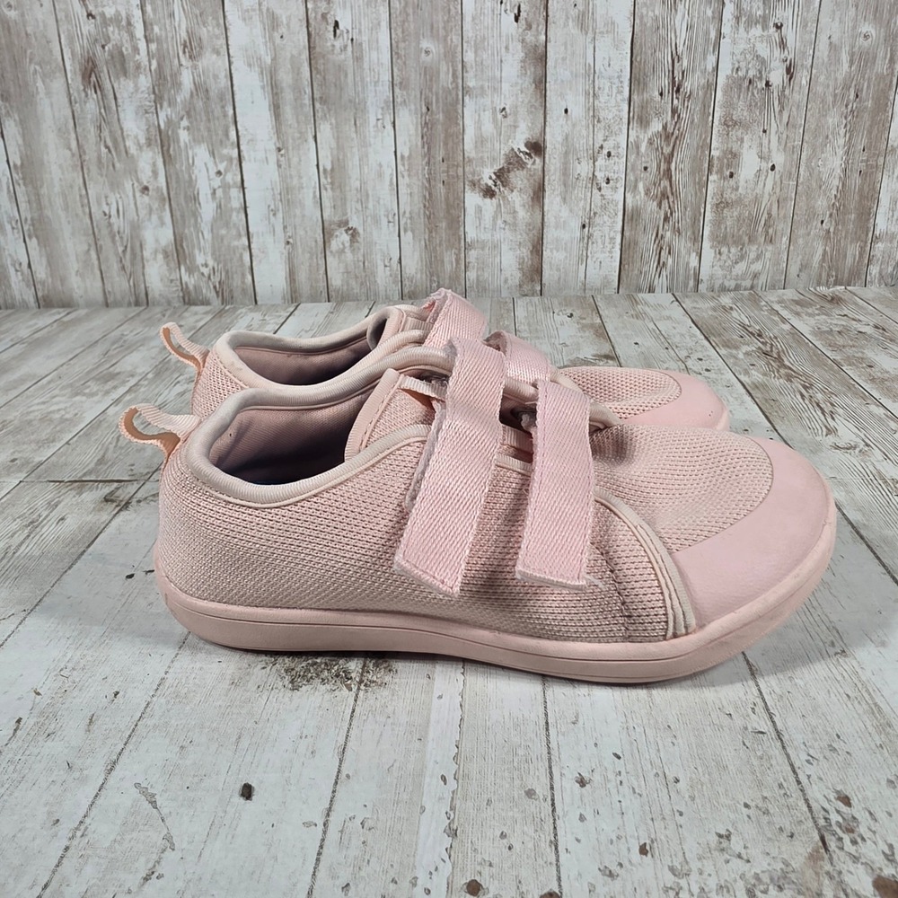Whitin kids Pink Mesh Barefoot Sneakers W81K Hook and Loop Size 33 EU